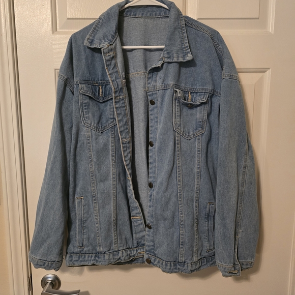 Jackets & Blazers - Oversized Denim Jacket